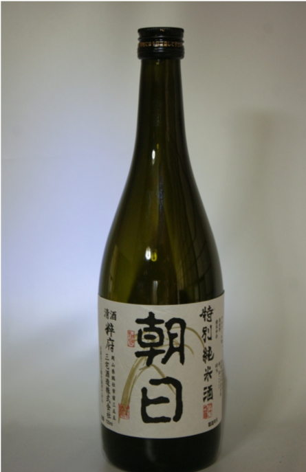 粹府　特別純米酒　朝日