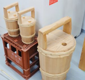 剣菱酒造 木製暖気樽新品
