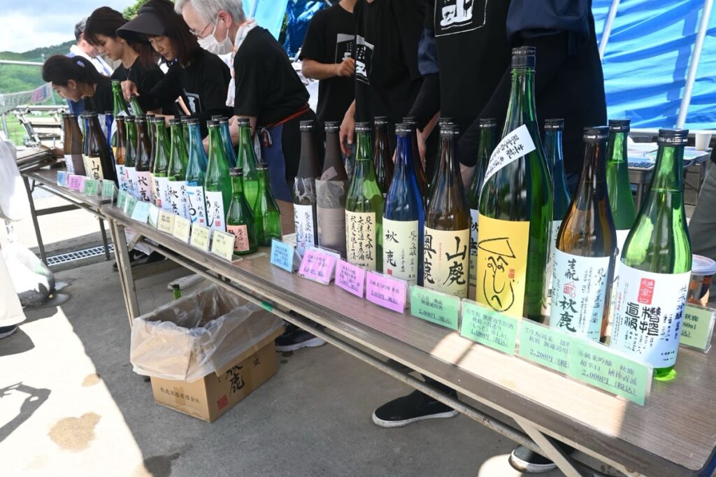 秋鹿祭り飲み比べ企画