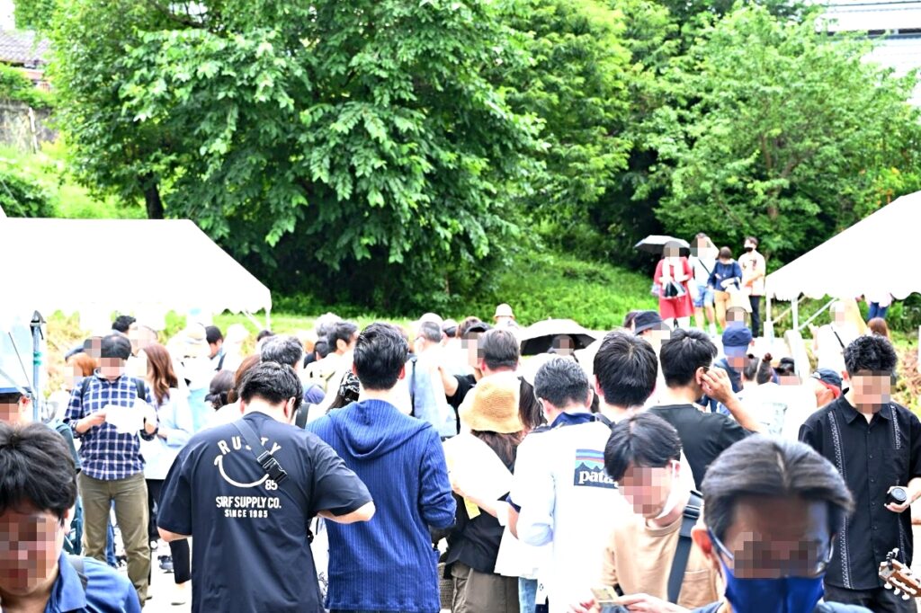 秋鹿祭り会場全景