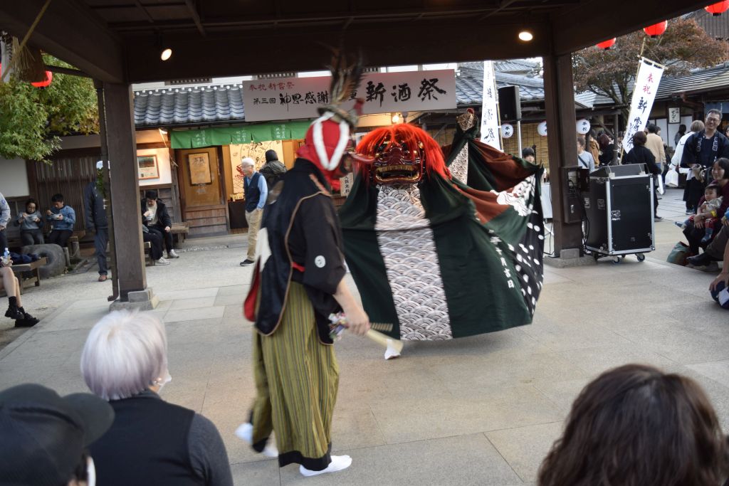 三重新酒祭り_獅子舞