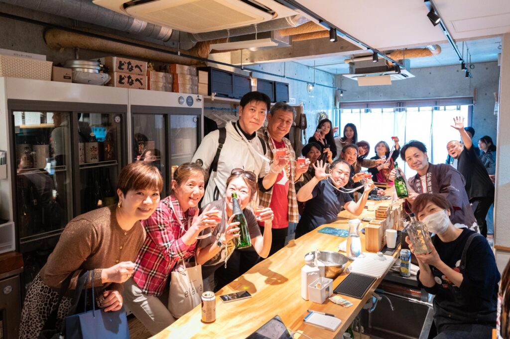 美味しいSAKEウォーク_店舗内_つながる